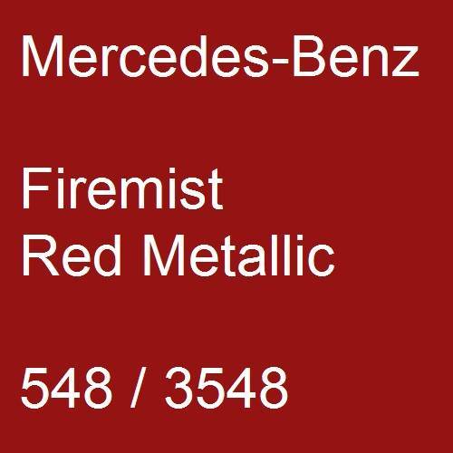 Mercedes-Benz, Firemist Red Metallic, 548 / 3548.